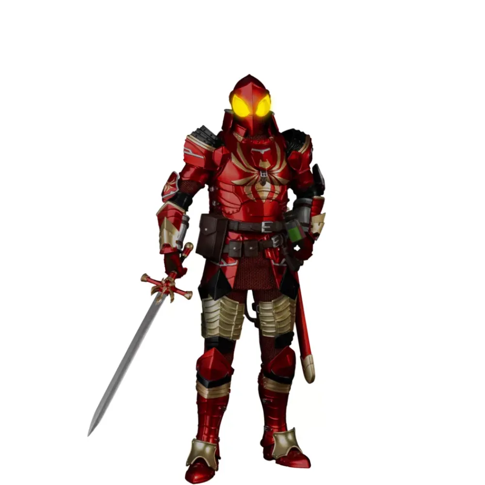 Disney Store Beast Kingdom Figurine Spider-Man Chevalier du Moyen Âge