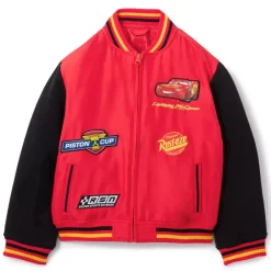 New Disney Store Blouson Flash McQueen style universitaire pour enfants, Disney Pixar Cars