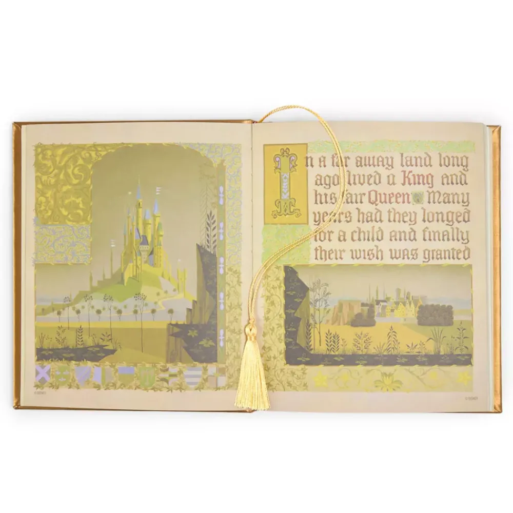 Disney Store Cahier Réplique de livre de contes La Belle au Bois Dormant