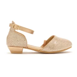 Hot Disney Store Chaussures à paillettes dorées Princesses Disney pour enfants