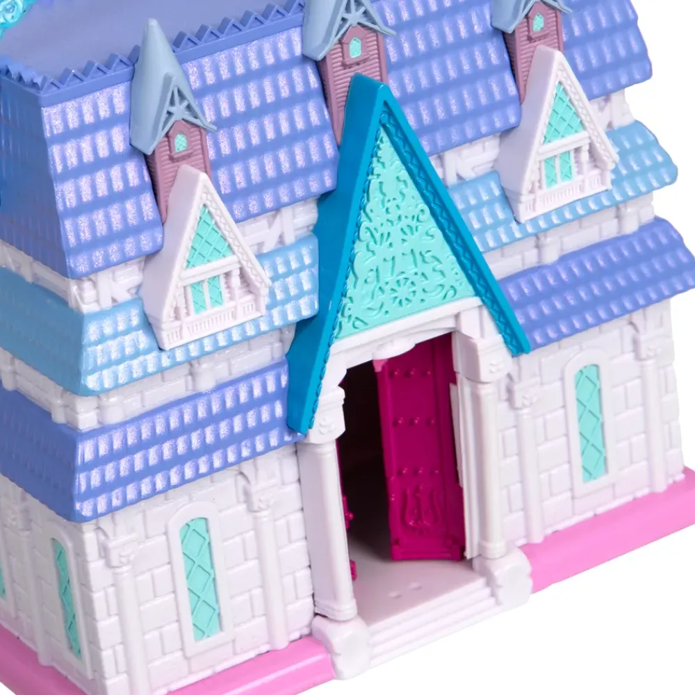 Sale Disney Store Coffret de mini figurines Château d'Arendelle d'Anna et Elsa Once Upon a Story, La Reine des Neiges