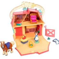 New Disney Store Coffret de mini figurines Maison de Belle Once Upon a Story, La Belle et la Bête