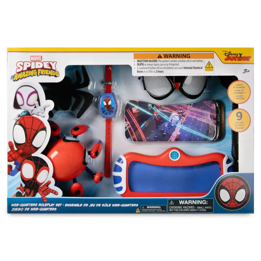 Online Disney Store Coffret jeu de rôle QG Spidey et ses amis extraordinaires