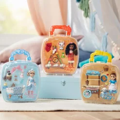 Hot Disney Store Coffret mini poupée Belle 12,5 cm Once Upon a Story, La Belle et la Bête