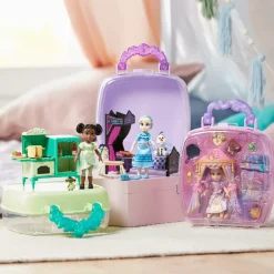 Best Disney Store Coffret mini poupée Tiana Once Upon a Story, La Princesse et la Grenouille