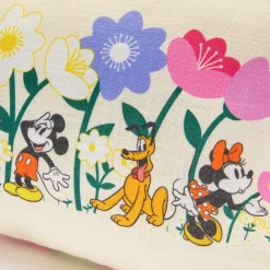 Outlet Disney Store Coussin Mickey et ses amis à fleurs