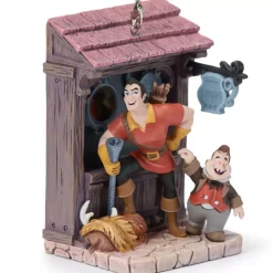 Sale Disney Store Décoration Gaston et Le Fou Sketchbook, La Belle et la Bête