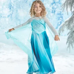 Outlet Disney Store Déguisement Elsa deluxe 10e anniversaire de La Reine des Neiges pour enfants