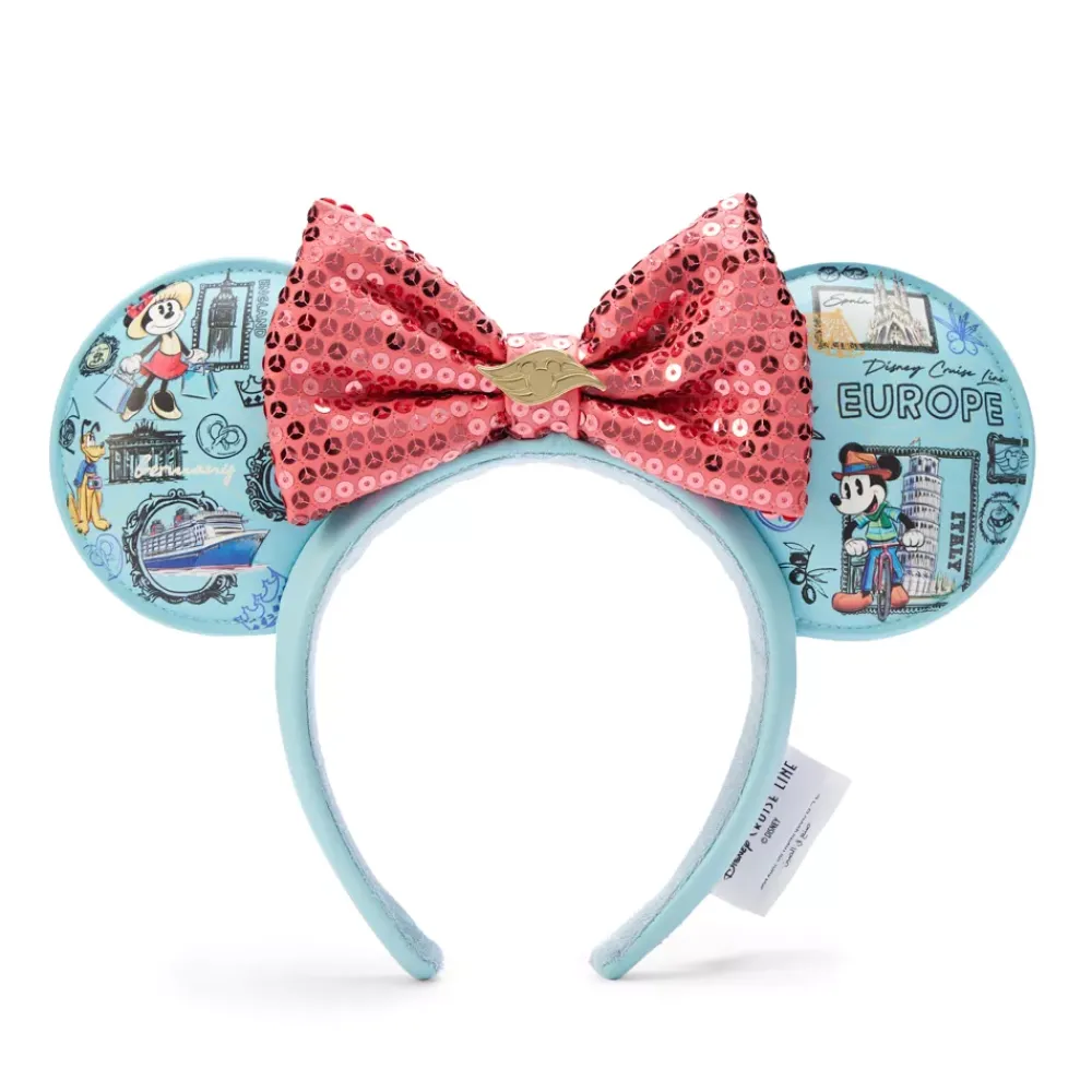 New Disney Store Disney Cruise Line Serre-tête à oreilles Mickey et Minnie pour adultes