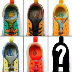 Outlet Disney Store Disney Lacers Ensemble de 6 baskets en vinyle collector Attractions mystère Disneyland, série 4