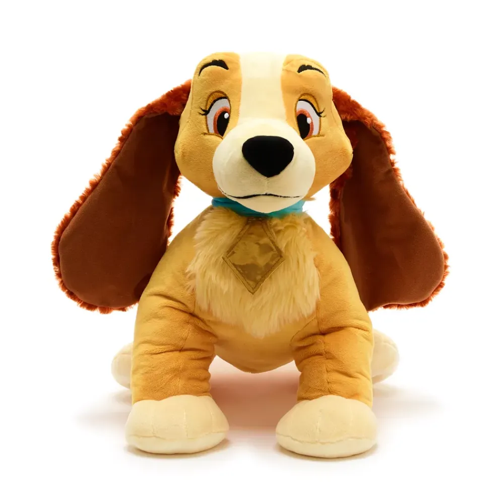 Best Disney Store Grande peluche Lady, La Belle et le Clochard