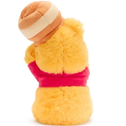 Best Disney Store Japon Peluche Winnie l'Ourson avec pot de miel sur la tête de taille moyenne, 30 cm