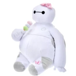 Disney Store Japon Peluche Baymax Sakura de taille moyenne, Les Nouveaux Héros, 34 cm