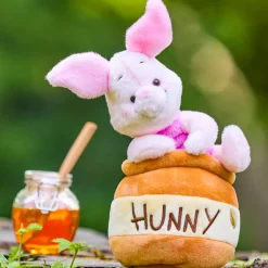 Sale Disney Store Japon Peluche Porcinet dans un pot de miel de taille moyenne, Winnie l'Ourson, 25 cm