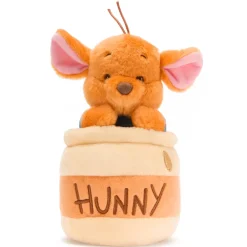 New Disney Store Japon Peluche Petit Gourou dans un pot de miel de taille moyenne, Winnie l'Ourson, 19 cm
