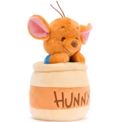 New Disney Store Japon Peluche Petit Gourou dans un pot de miel de taille moyenne, Winnie l'Ourson, 19 cm