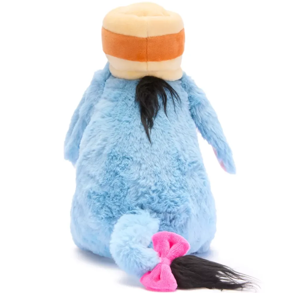 Outlet Disney Store Japon Peluche Bourriquet avec pot de miel sur la tête de taille moyenne, Winnie l'Ourson, 29 cm