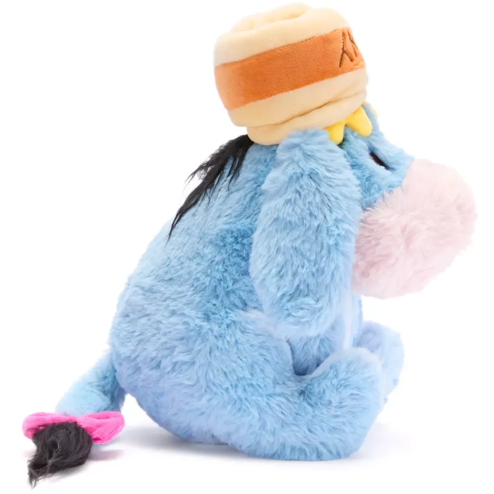 Outlet Disney Store Japon Peluche Bourriquet avec pot de miel sur la tête de taille moyenne, Winnie l'Ourson, 29 cm
