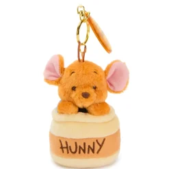 Hot Disney Store Japon Porte-clés petite peluche Petit Gourou dans un pot de miel, Winnie l'Ourson, 14 cm