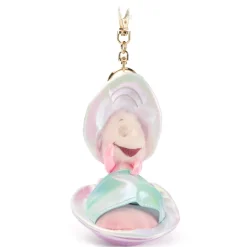 Best Disney Store Japon Porte-clés peluche Huître Alice au Pays des Merveilles, 13,5 cm