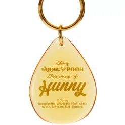 Disney Store Japon Porte-clés petite peluche Winnie l'Ourson avec pot de miel, 18 cm