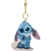 Best Disney Store Japon Porte-clés petite peluche Stitch sur un surf, Lilo & Stitch, 14 cm