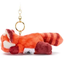 Best Disney Store Japon Porte-clés petite peluche Mei Lee en panda roux, Alerte Rouge, 9 cm environ
