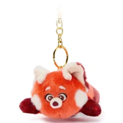 Best Disney Store Japon Porte-clés petite peluche Mei Lee en panda roux, Alerte Rouge, 9 cm environ