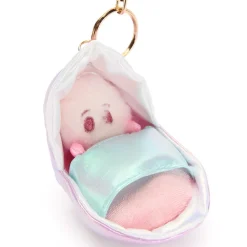 Disney Store Japon Porte-clés peluche Huître endormie Alice au Pays des Merveilles, 13,5 cm