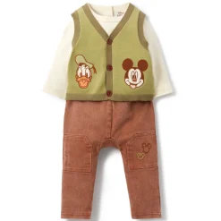 Best Disney Store Ensemble body, bas et gilet Mickey et Donald Duck pour bébé