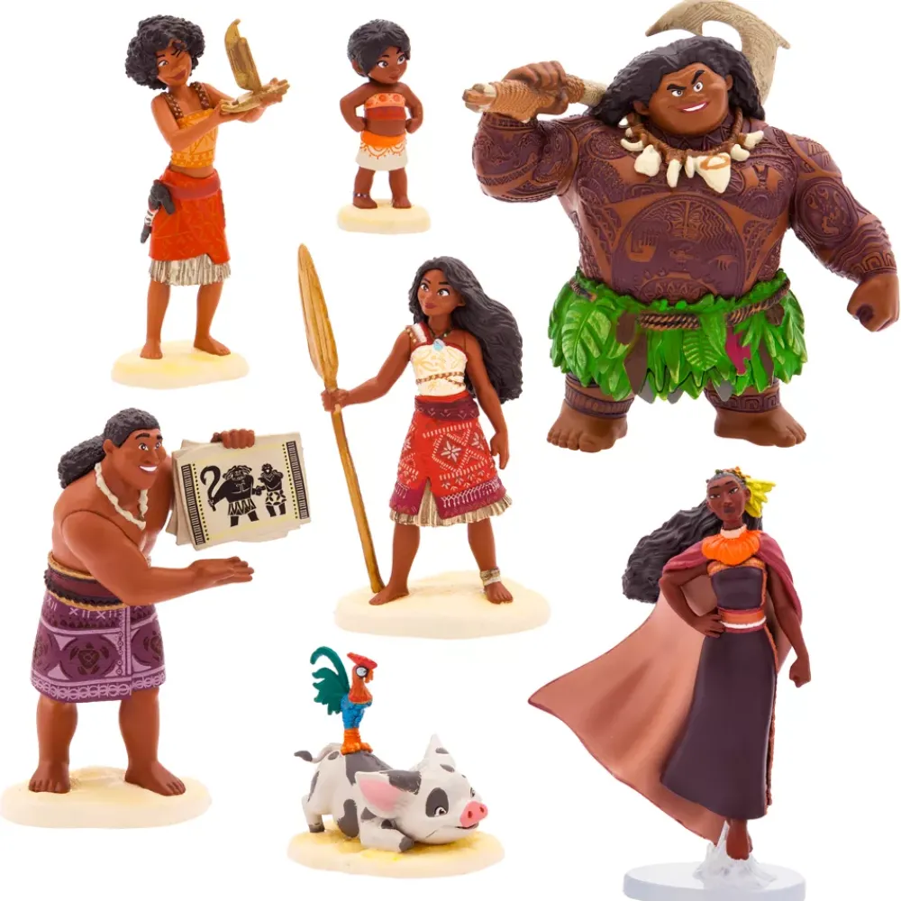 Disney Store Ensemble de figurines Vaiana 2