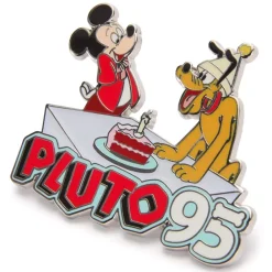 Hot Disney Store Ensemble de pin's 95e anniversaire de Pluto en édition limitée