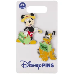 Sale Disney Store Ensemble de pin's Mickey et Pluto