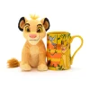 Outlet Disney Store Ensemble Mug avec mini peluche Simba, Le Roi Lion