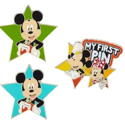 Outlet Disney Store Ensemble pin's et tour de cou Mickey et Minnie