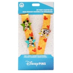 Outlet Disney Store Ensemble pin's et tour de cou Mickey et Minnie