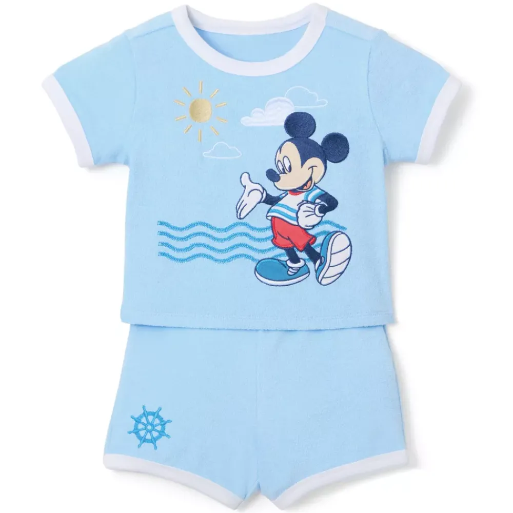 Disney Store Ensemble t-shirt et short Mickey pour bébé