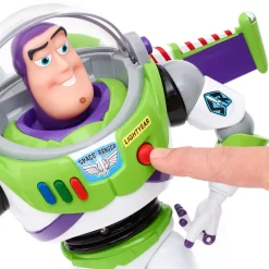 Hot Disney Store Figurine Buzz l'Éclair interactive, Toy Story