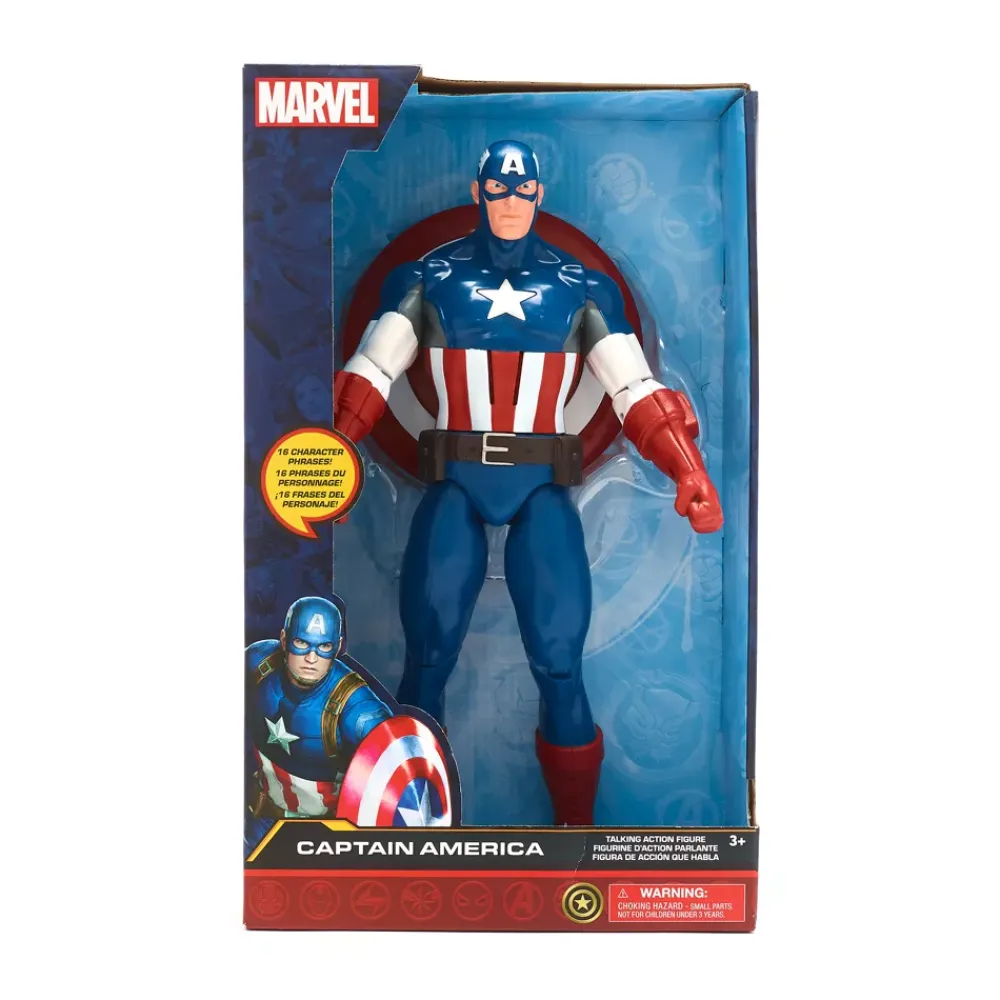Disney Store Figurine Captain America articulée parlante - 33 cm