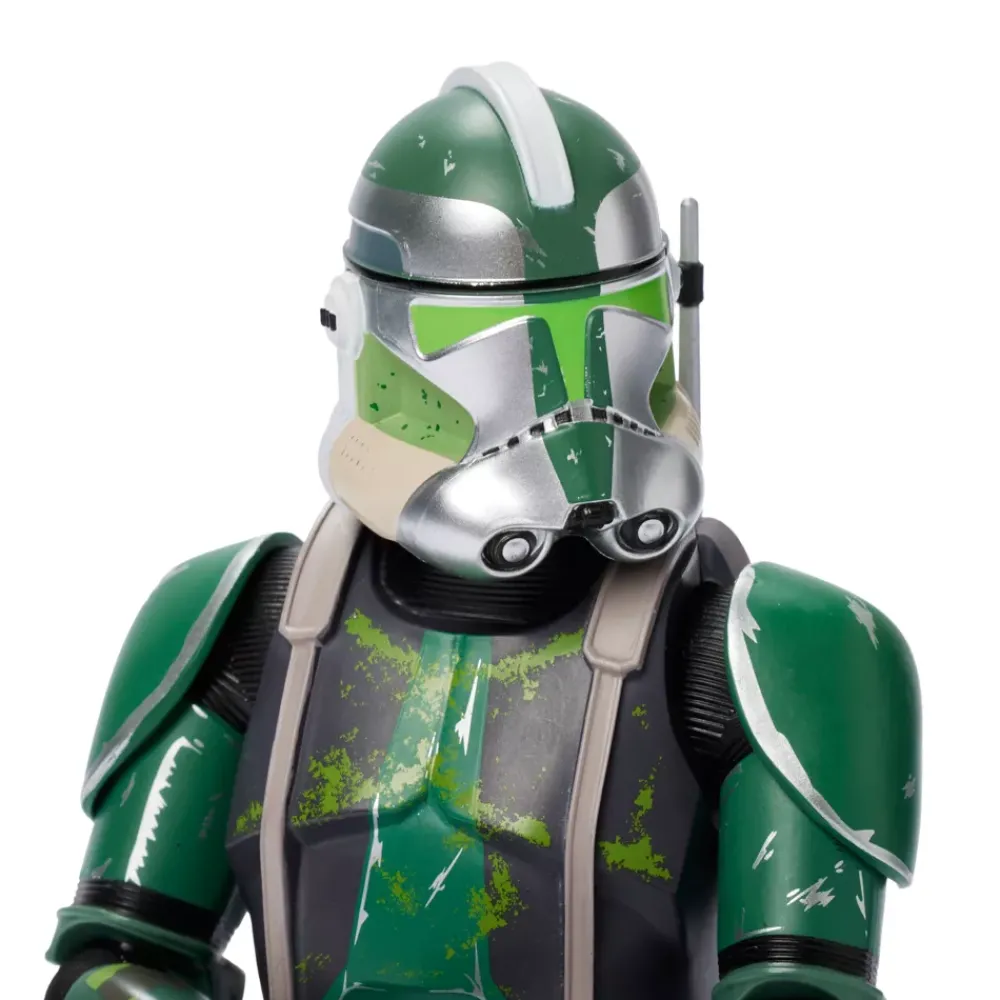 New Disney Store Figurine parlante Commandant clone Gree de la 41e Légion, Star Wars Power Force