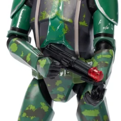 New Disney Store Figurine parlante Commandant clone Gree de la 41e Légion, Star Wars Power Force