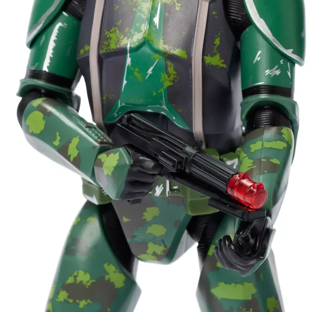New Disney Store Figurine parlante Commandant clone Gree de la 41e Légion, Star Wars Power Force