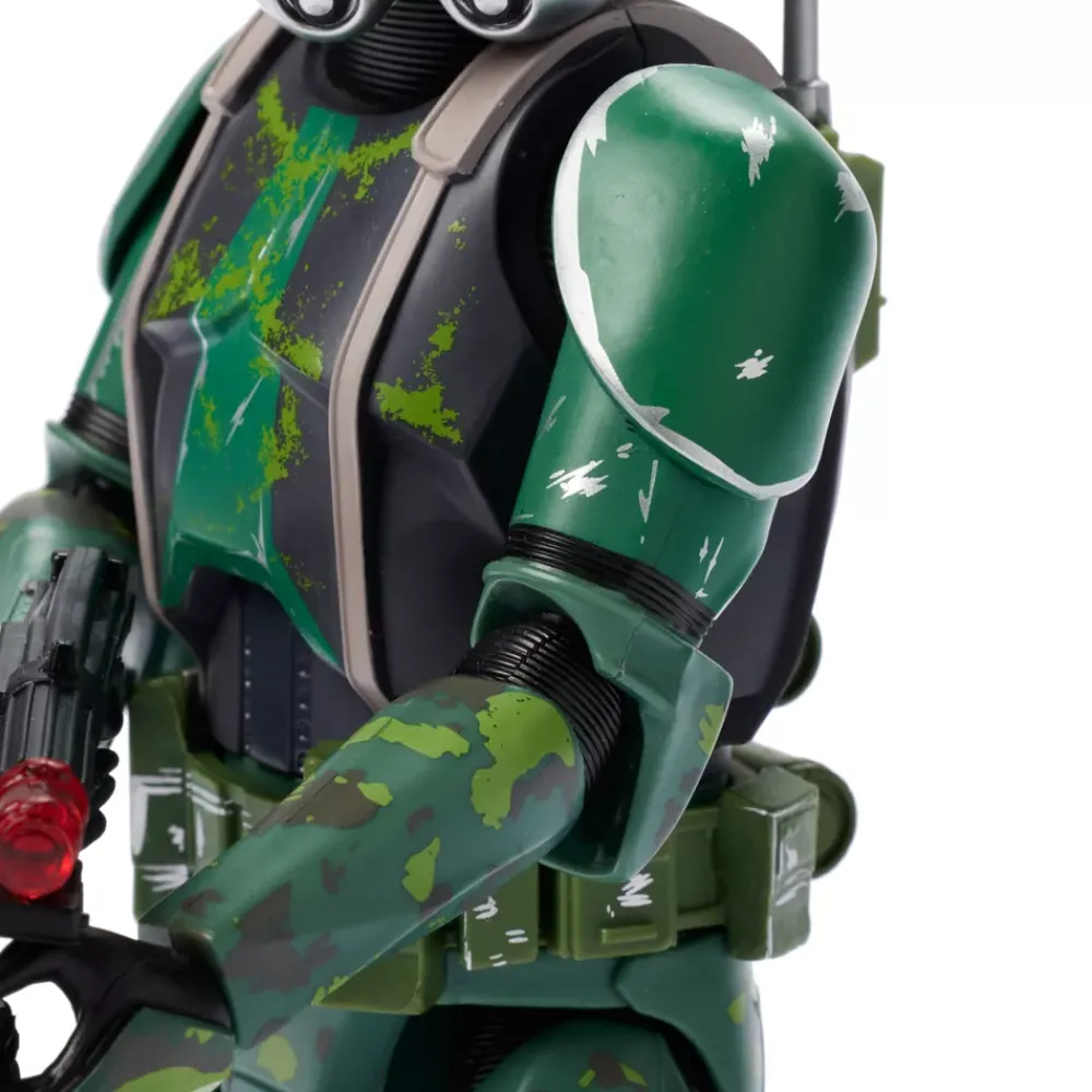 New Disney Store Figurine parlante Commandant clone Gree de la 41e Légion, Star Wars Power Force