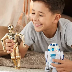 Online Disney Store Figurines articulées R2-D2 et C-3PO lumineuses et sonores, Star Wars