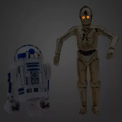 Online Disney Store Figurines articulées R2-D2 et C-3PO lumineuses et sonores, Star Wars