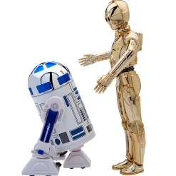 Online Disney Store Figurines articulées R2-D2 et C-3PO lumineuses et sonores, Star Wars