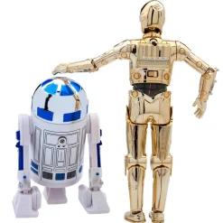 Online Disney Store Figurines articulées R2-D2 et C-3PO lumineuses et sonores, Star Wars