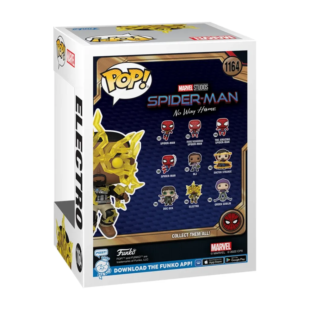 Best Disney Store Funko Figurine Electro Pop! en vinyle, Spider-Man: No Way Home