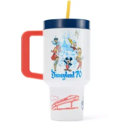 Outlet Disney Store Gobelet avec paille Mickey Mouse et ses amis 70e anniversaire de Disneyland Resort