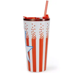 Sale Disney Store Gobelet Captain America en acier inoxydable avec paille